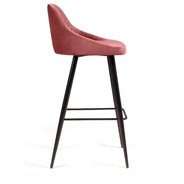 Стул барный Douglas ромб, бархат пудровый 15 - Вид 3