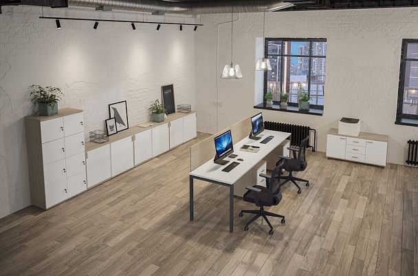 Стол эргономичный Sigma 1600х900х750 правый/ цвет: дуб светлый - Вид 24