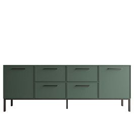 Комод две дверки и четыре ящика Nicole арт NEM19G - Фото предпросмотра