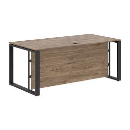 Стол руководителя EST 189H Кария Пальмира/Антрацит 1800х900х750 ENIO - Фото предпросмотра