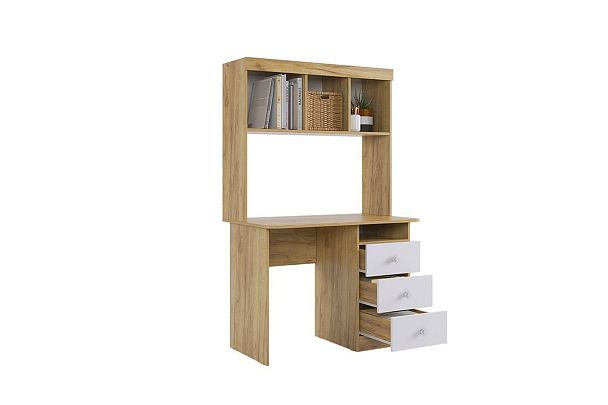 Форсаж Стол MKF-05.2725 дуб крафт золотой/белый - Вид 4