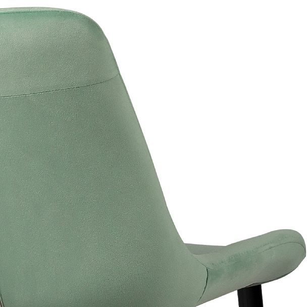 Комплект полубарных поворотных стульев Эйден, Confetti aquamarine/черный, 4 шт. - Вид 9