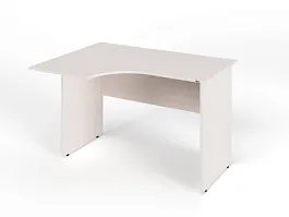 ЛАЙТ / LIGHT RLG004-12x9L Угловой стол 120x90x75 Дуб Молочный - Фото предпросмотра