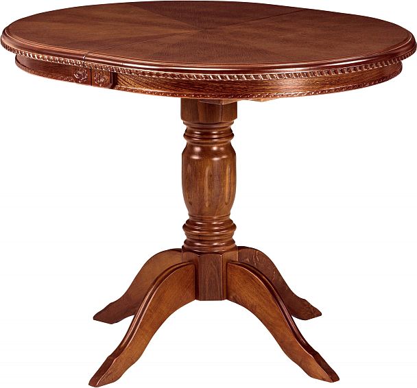 Стол деревянный раскладной Лорель 100 Миланский орех - Вид 2