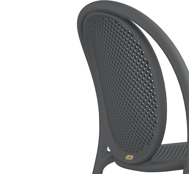 Стул Sheffilton SHT-S172 темно-серый ral 7024 - Вид 7