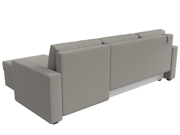 Диван угловой Траумберг Лайт правый угол Рогожка бежевый - Вид 5