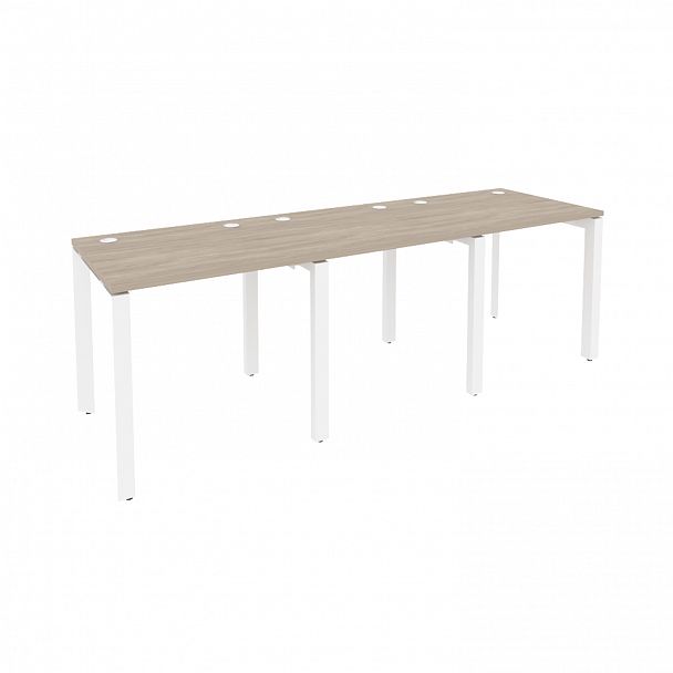 Рабочая станция "Onix" O.MP-RS-3.0.7 дуб аттик/белый - Вид 1