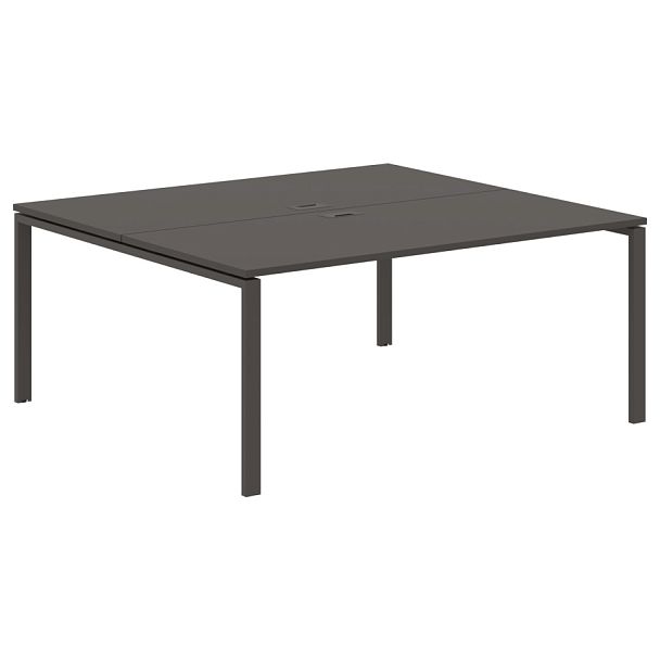 Стол 2-х местный EUWST 1716 Мокко/Мокко 1760х1606х750 EDIS - Вид 1