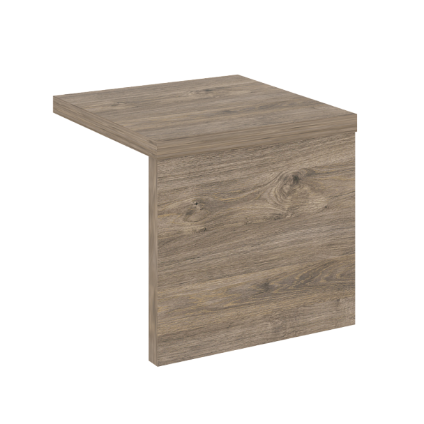 Накладка прямая низкая "Onix" О.R-NP.N-78.1 тиквуд темный - Вид 1