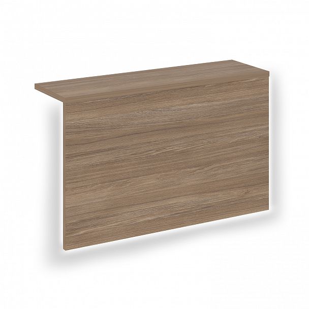 Накладка с подсветкой прямая высокая на 2 модуля "Onix" О.R-NP.V-78.2.S дуб аризона - Вид 1