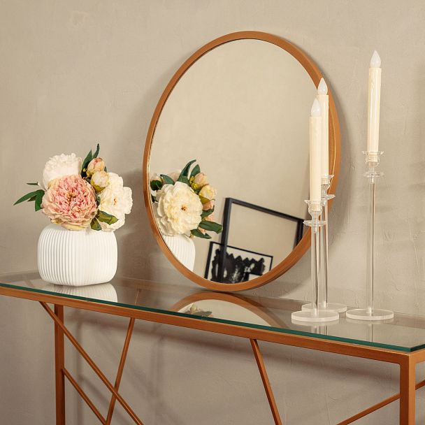 Зеркало Скандика, золото - Вид 5