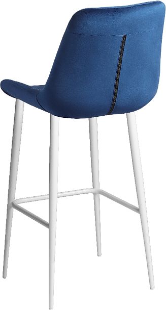 Комплект барных стульев Эйден, Confetti blue/белый, 4 шт. - Вид 5
