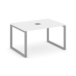 Стайл Проджект Стол переговорный SN-6O.SPRG-001 Белый/Металл Серый 980*980*750 - Фото предпросмотра