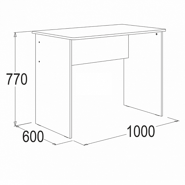 Стол письменный-1 Омега-16 - Вид 2