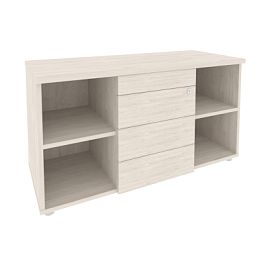Onix Direct Тумба сервисная с ящиками TIP-ON O.TS-11 TIP Денвер светлый 1100*460*598 - Фото предпросмотра