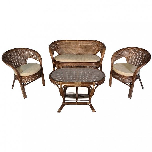 Комплект Пеланги 02/15 с 2х местным диваном, подушки на молнии - Вид 6