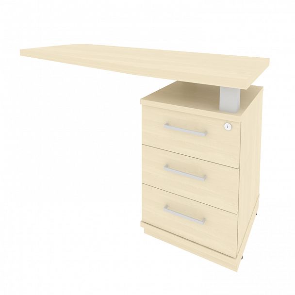 Тумба приставная "First" KTP-2 клен - Вид 2