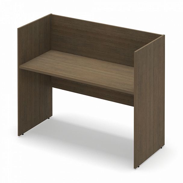 Стол офисный рабочий "Система-M" ПК-ССМ-СТ1С140Х61ЭР/Д-В1-299 дуб шамони - Вид 1