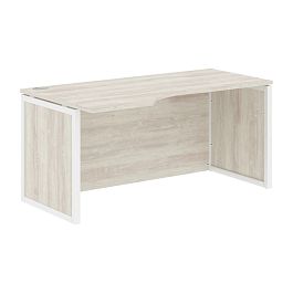 Стол эргономичный XQPCET 169H(L) Сосна Эдмонт/Белый 1600х900х750 XTEN-QP - Фото предпросмотра