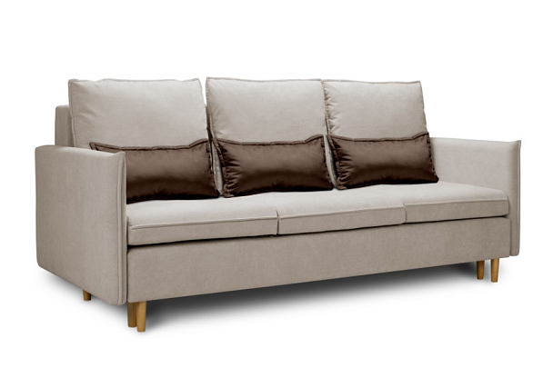 Диван-кровать «Оливер» 2120 бежевый - Вид 1