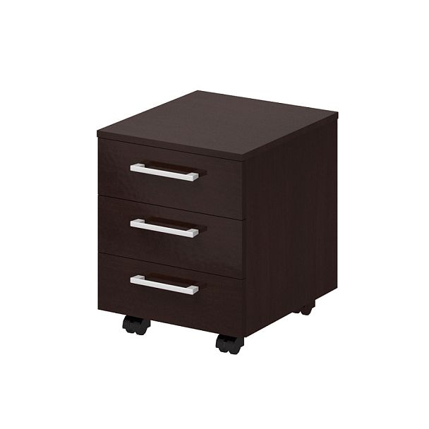 Тумба мобильная "Спикер"  ПК-СПК-ТММ43Х46-В1-974 темный орех - Вид 1