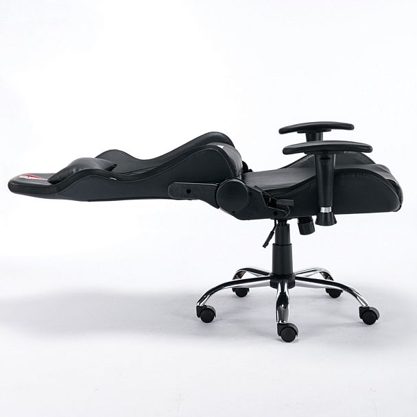 Кресло компьютерное BRABIX "Lumen GM-150 RGB", подсветка, две подушки, экокожа, черное, 532801 - Вид 10