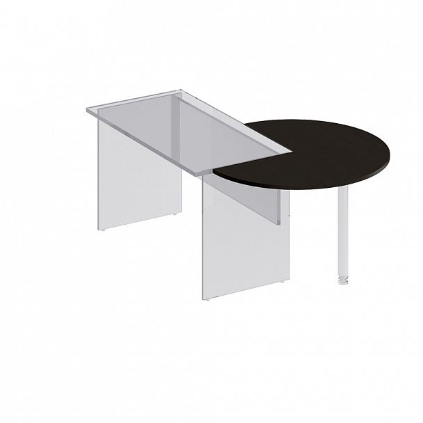 Брифинг угловой без опоры "Формула" ФР 471 венге темный - Вид 1