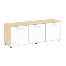 Ялта Тумба модульная LT.TS-3.5 white Акация Лорка/Стекло White 1642*450*580 - Фото предпросмотра