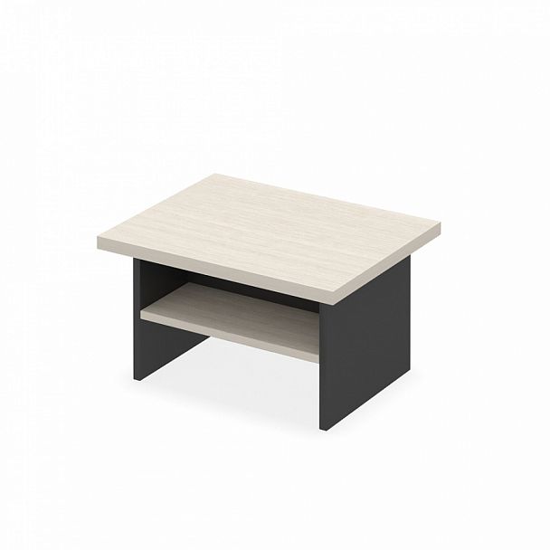 Стол кофейный "Сенатор" ПК-СЕ-СТФ80х63/Д-В2-30 дуб альпийский - Вид 1