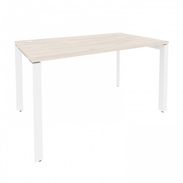 Стол рабочий "Onix" O.MP-SP-3.8 денвер светлый/белый - Вид 1