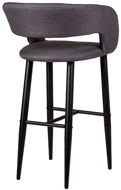 Кресло бар. Hugs Тм.Сер/Черный - Вид 5