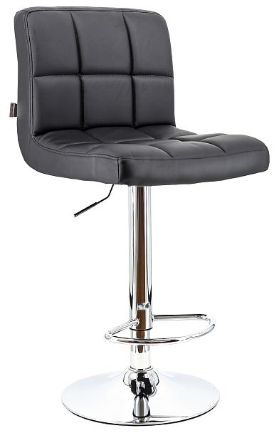 Стул барный Everprof Asti Экокожа Черный - Вид 2