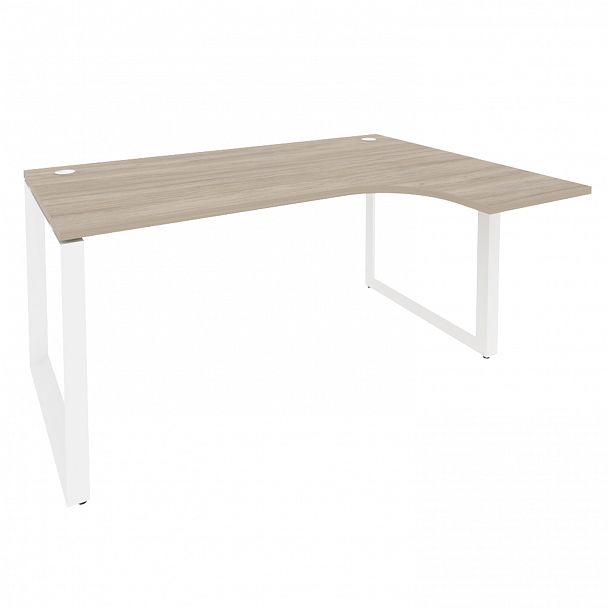 Стол эргономичный "Onix" O.MO-SA-4 дуб аттик/белый - Вид 1