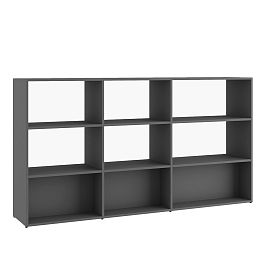 Стеллаж приставной Tess 207x40x113 антрацит - Фото предпросмотра