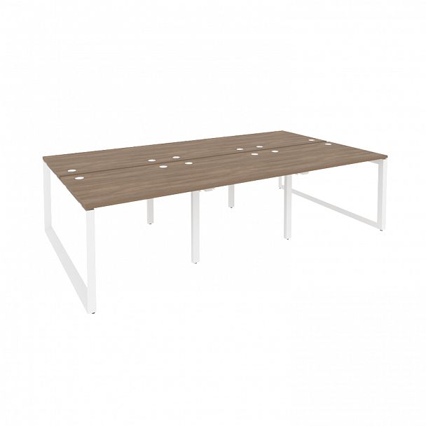 Рабочая станция "Onix" O.MO-D.RS-6.1.8 дуб аризона/белый - Вид 1