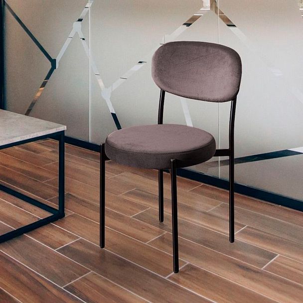 Стул Mason, бархат антрацит 14 - Вид 4