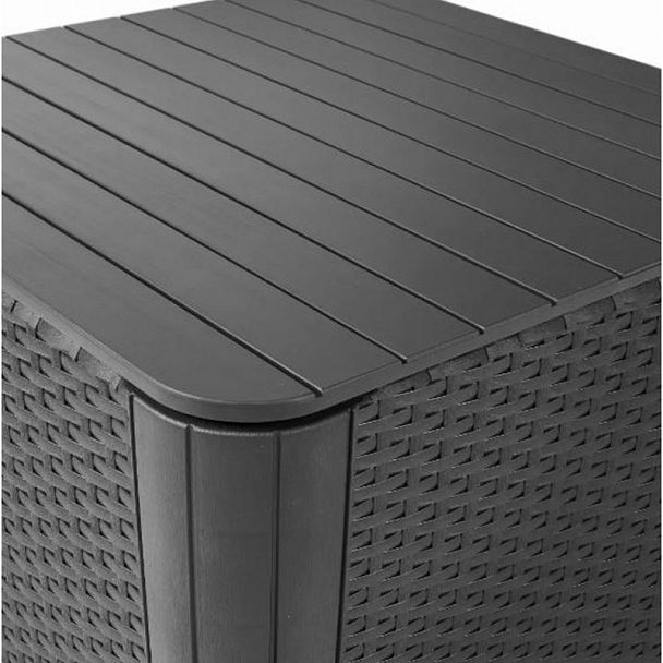 Стол "Luzon Plus Flat Wicker Graphite 115 L" - Вид 2