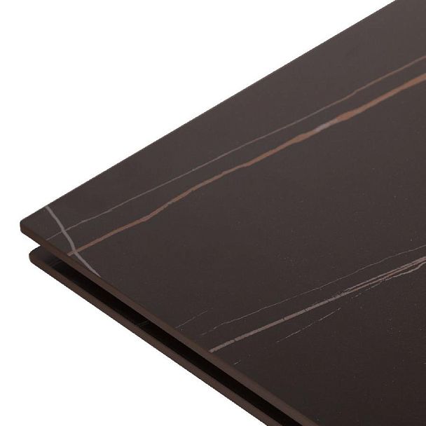 Стол раскладной Buren (140+30+30) керамика черный - Вид 15