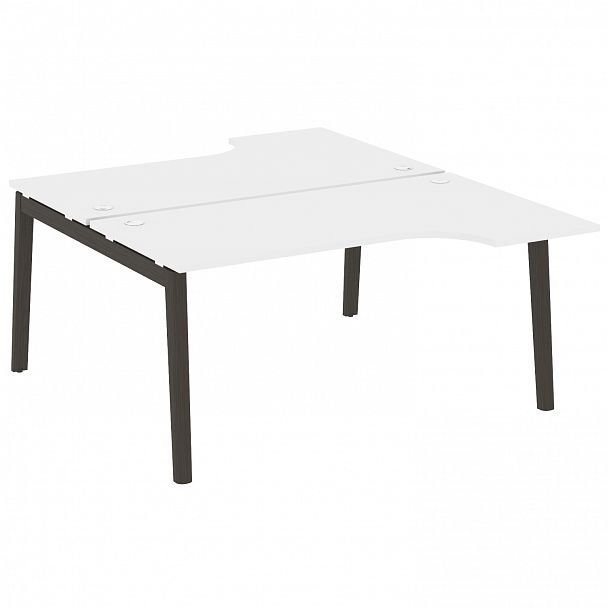 Рабочая станция "Onix wood" OW.D.SA-1 белый/дуб темный - Вид 1