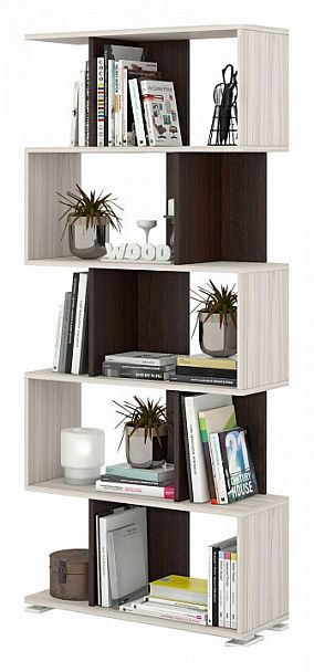 Стеллаж Домино СЛ-5 Венге/Карамель - Вид 2