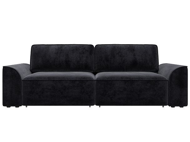 Диван прямой Лига-048 НПБ Велюр серый - Вид 2