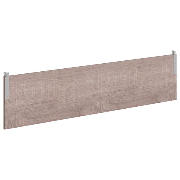 Фронтальная панель подвесная XGDST 167.1 Дуб Сонома/Нержавеющая сталь 1500х350х18 XTEN GLOSS - Вид 1