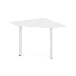 Style Project Next Угловой элемент переговорного стола SN-59.UPRG-001 Белый/Металл Белый 980*980*750 - Фото предпросмотра