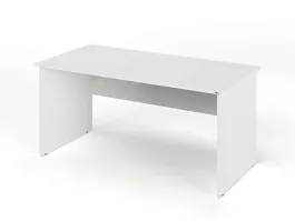 ЛАЙТ / LIGHT RLG003-16x8 Прямоугольный стол 160x80x75 Белый - Фото предпросмотра