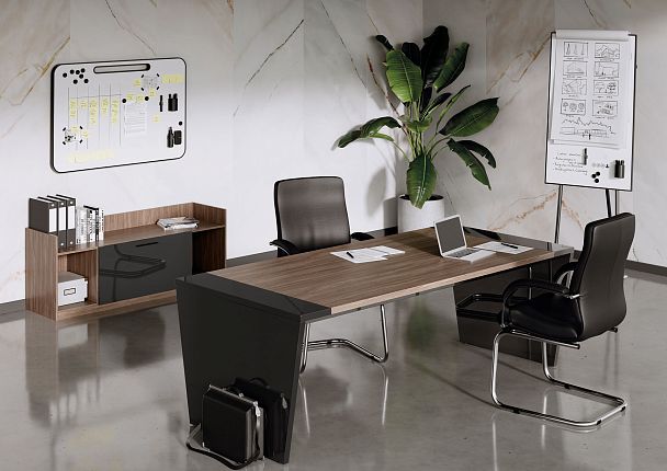 Стеллаж высокий, глянец Asti 135x45x165 вяз белый - Вид 18