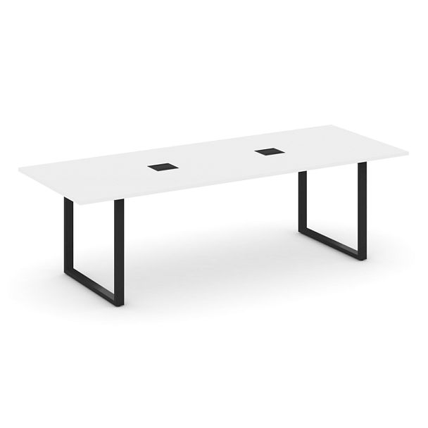 Style Project Direct Direct Стол переговорный SN-6O.SPRG-258 Белый/Металл Черный 2580*980*750 - Вид 1