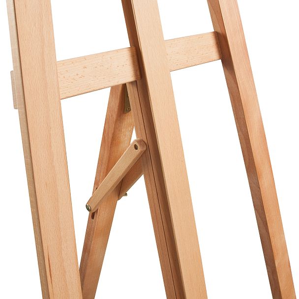 Мольберт напольный BRAUBERG ART CLASSIC, бук, угол 60°, 63х174(231)х68см, высота холста 126см,190652 - Вид 5