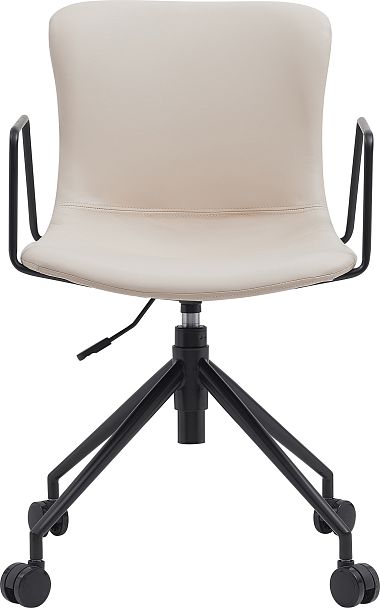 Операторское кресло Everprof Expo (Экспо) Экокожа Бежевый - Вид 2