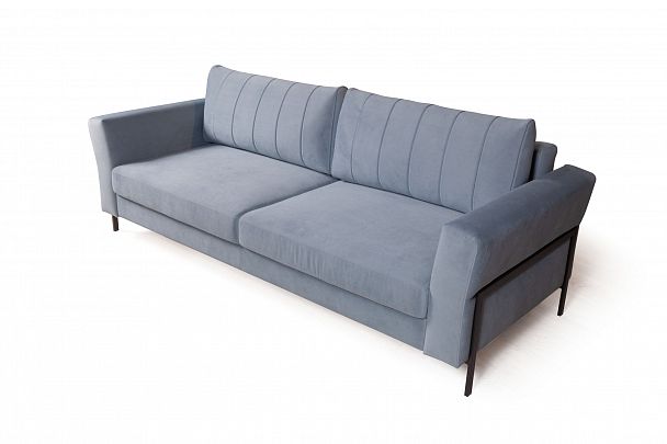 Fiji диван-кровать трехместный прямой, велюр - Вид 3