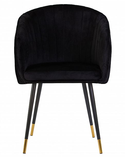 Стул обеденный DOBRIN MARY (черный велюр (1922-21)) - Вид 6